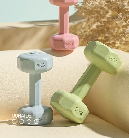 Fitness Equipment Dumbbells For Women Men's Home Use Small Body Building Arm Exercise Yoga Dumbbells Suitable For Kids