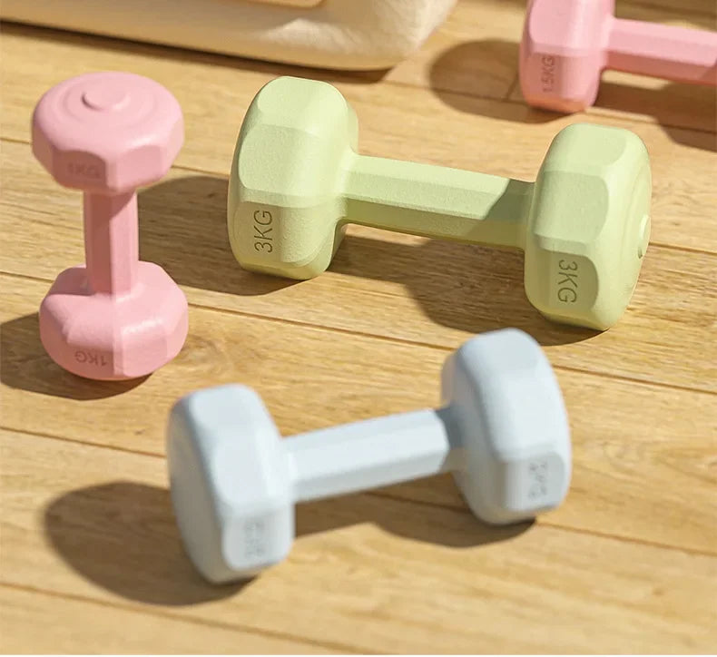 Fitness Equipment Dumbbells For Women Men's Home Use Small Body Building Arm Exercise Yoga Dumbbells Suitable For Kids